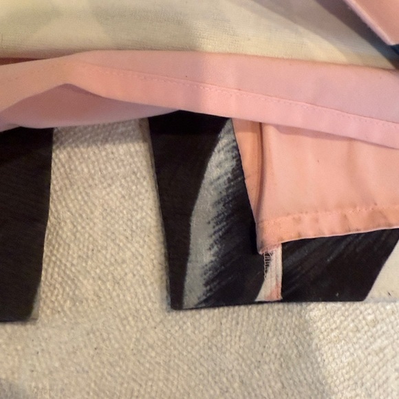 Ted Baker London Casiew Eden Block Midi Sheath Dress Navy/Pink Floral Size 10 - Picture 11 of 14